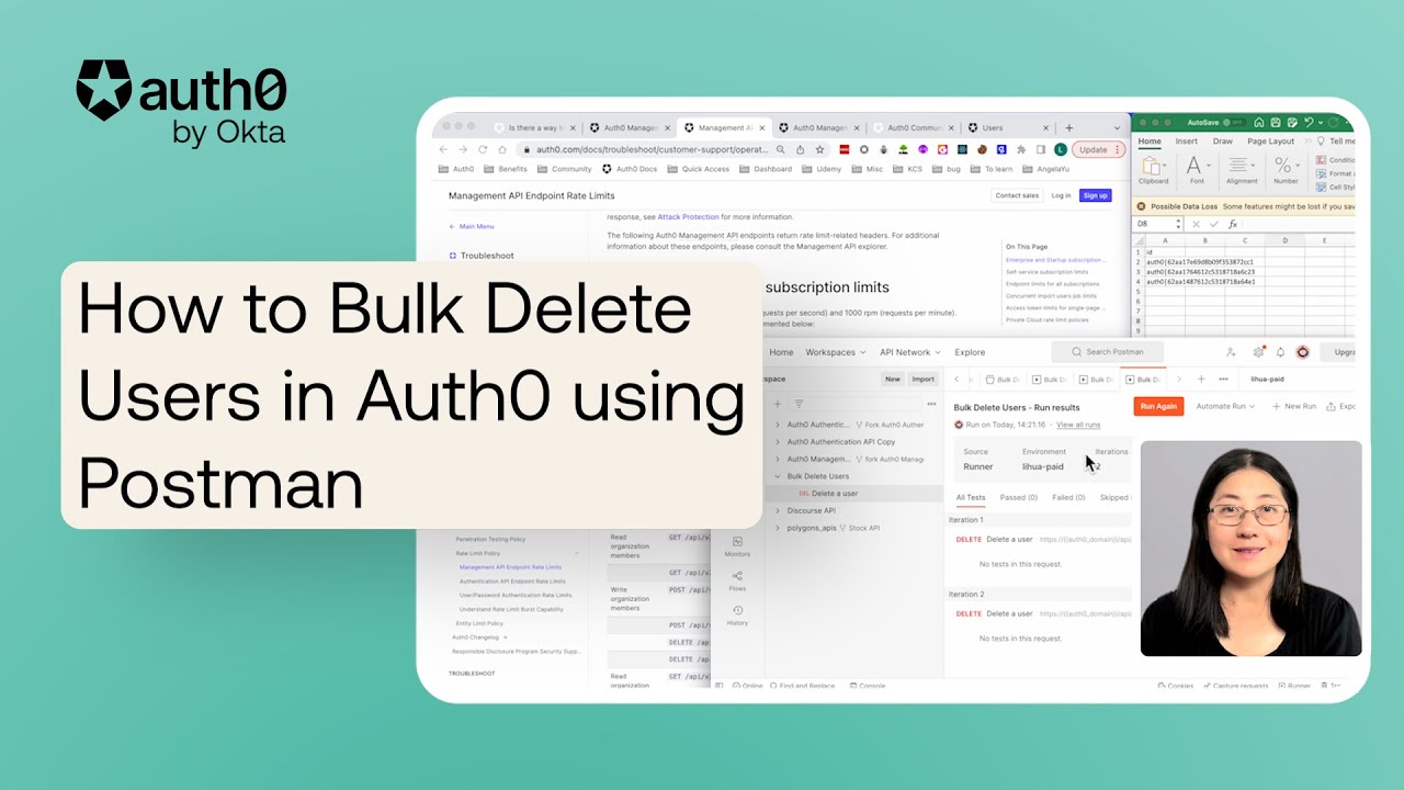 How to Bulk Delete Users in Auth0 Using Postman — Auth0 Community Response Series