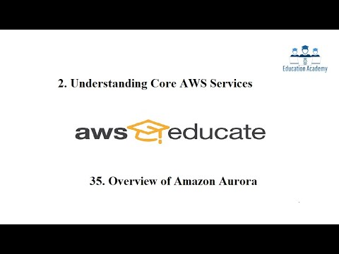Overview of Amazon Aurora 40.AWS Cloud Practitioner Certification Full Course 2021
