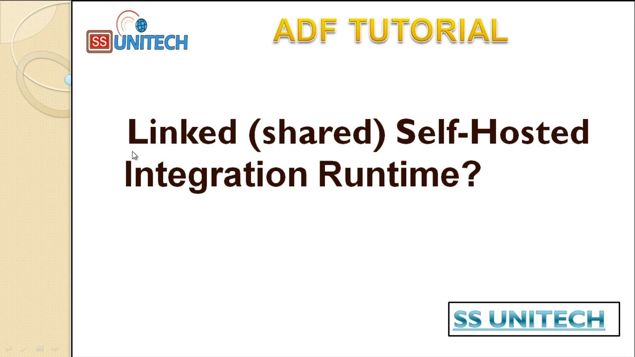 Shared Self Hosted Integration runtime in Azure Data Factory |  ADF tutorial part 18