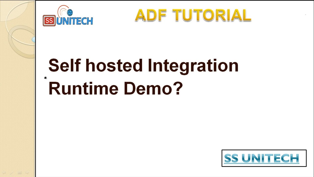Setting up Self Hosted Integration runtime in Azure Data Factory | ADF tutorial part 17