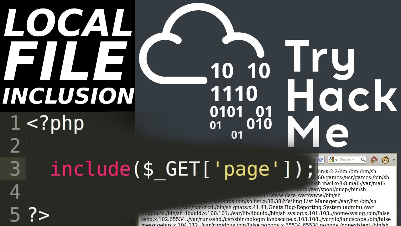 TryHackMe! [Web Vulnerabilities] Local File Inclusion