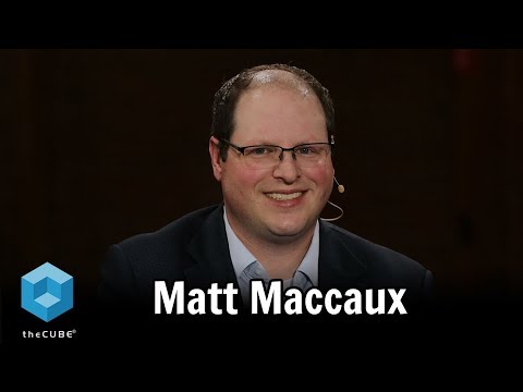 Matt Maccaux, Dell EMC | Big Data SV 2018