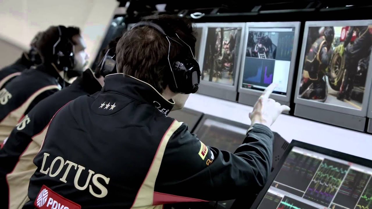 Lotus F1 Team uses the Microsoft Cloud