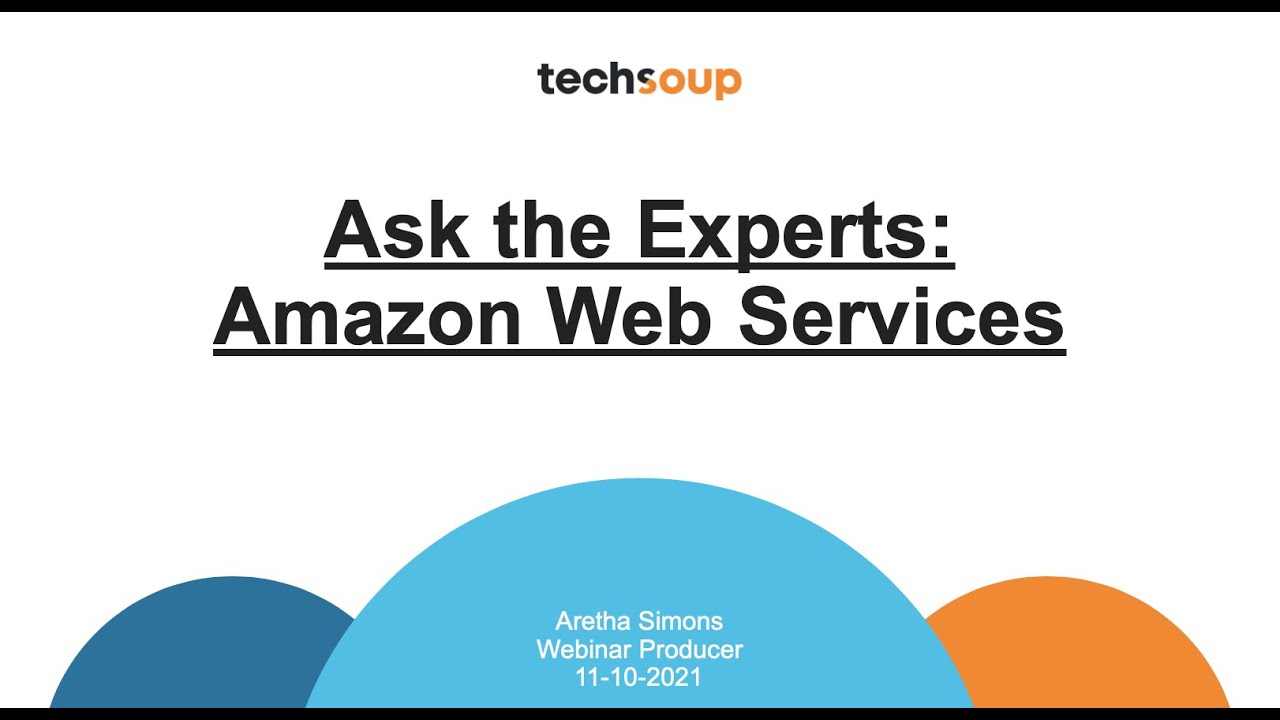 Amazon Web Services: Ask the Expert
