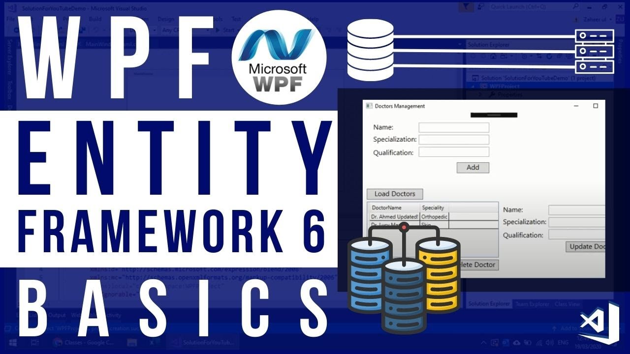 Entity Framework 6 Basics in WPF | Creating Simple Database Application