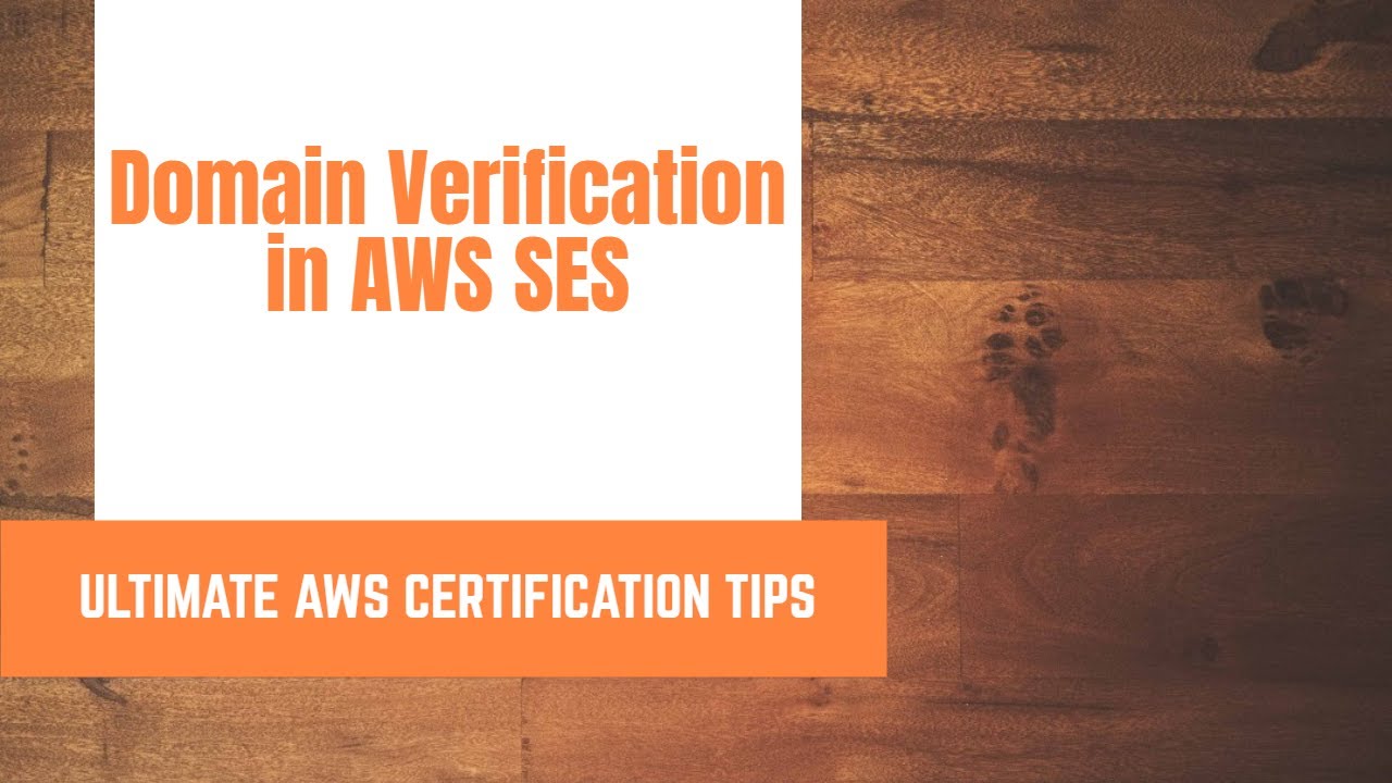 How To Verify Your Domain In AWS SES ( latest layout 2022)