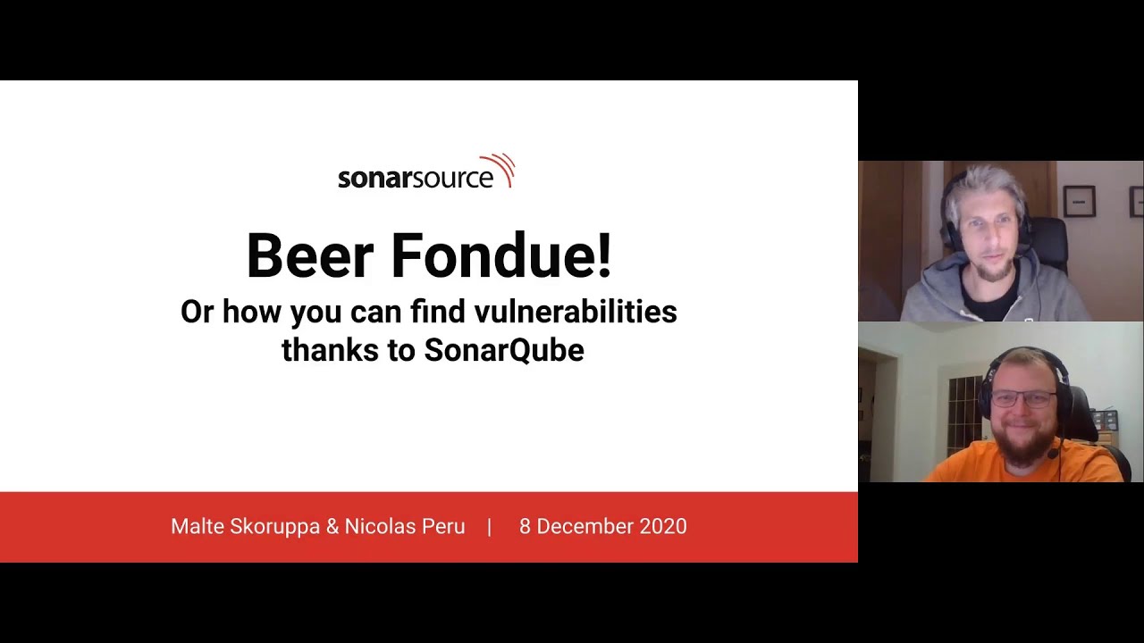 Beer Fondue, or how you can find vulnerabilities thanks to SonarQube!