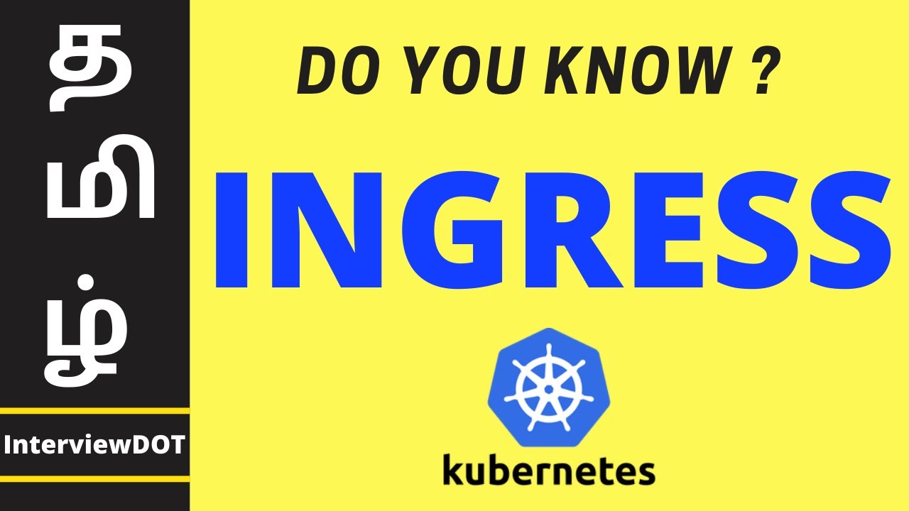 Tamil What is Kubernetes Ingress | Explain Kubernetes Ingress With Demo | InterviewDOT