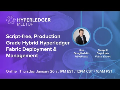 Script-free, Production-Grade Hybrid Hyperledger Fabric Deployment & Management