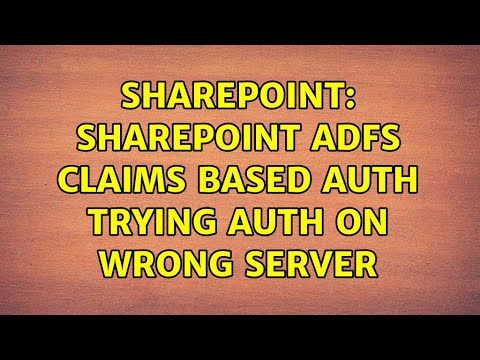 Sharepoint: Sharepoint ADFS Claims based auth trying auth on wrong server