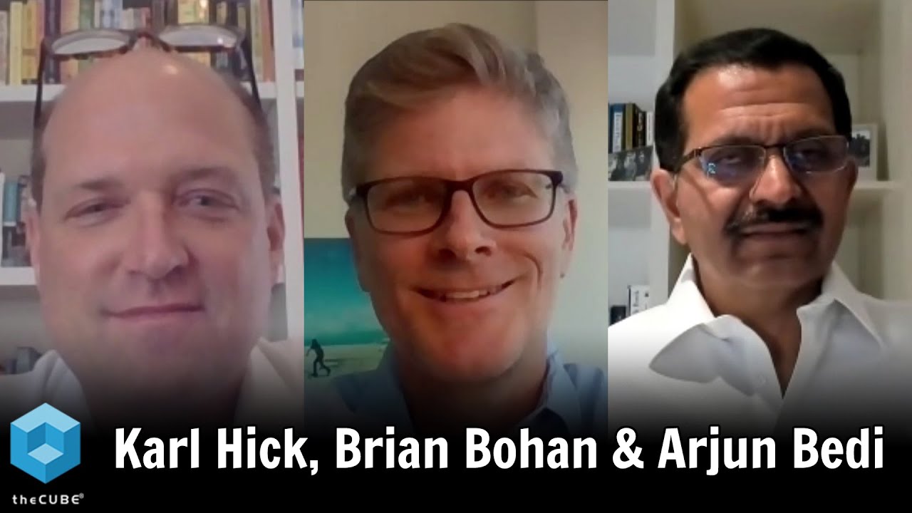 Karl Hick, Brian Bohan, and Arjun Bedi | AWS Executive Summit 2020
