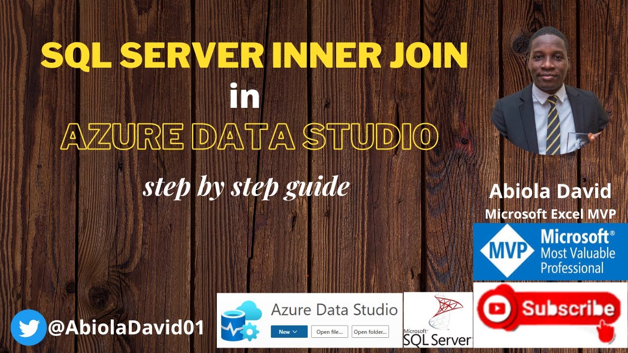 Microsoft SQL Server Inner Join in Azure Data Studio