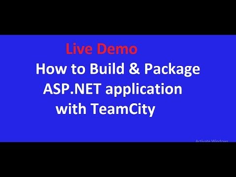 How to Build ASP.NET application with TeamCity