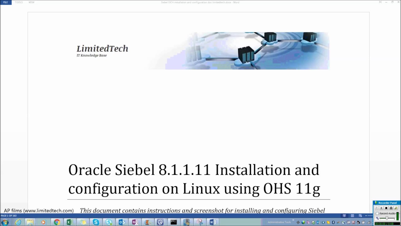 Siebel OCH installation and Configuration on top of Linux 6 using OHS 11g(Oracle Http server)