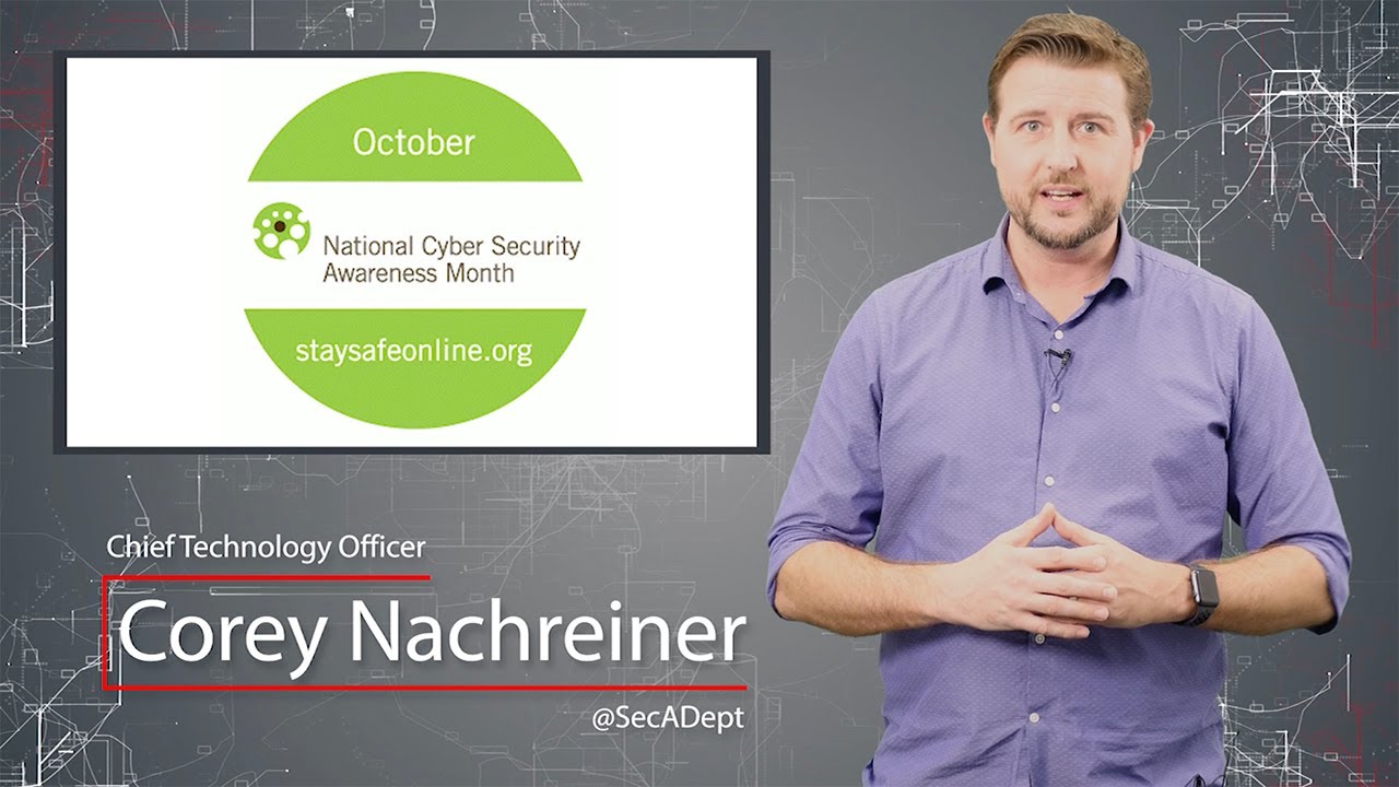 Daily Cyber Security Hygiene  – Cyber Security Awareness Month