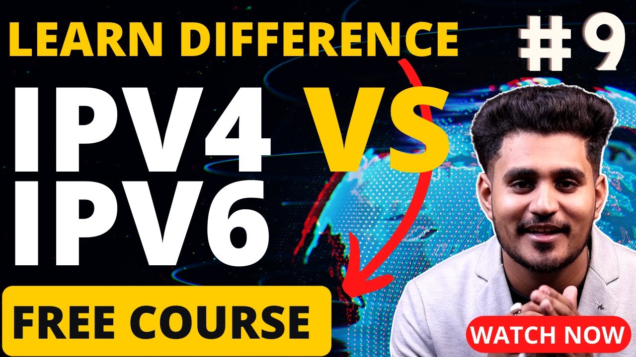 IPV4 vs IPV6 | IP Address | Networking Basics  #1 | Ethical Hacking Course in Hindi