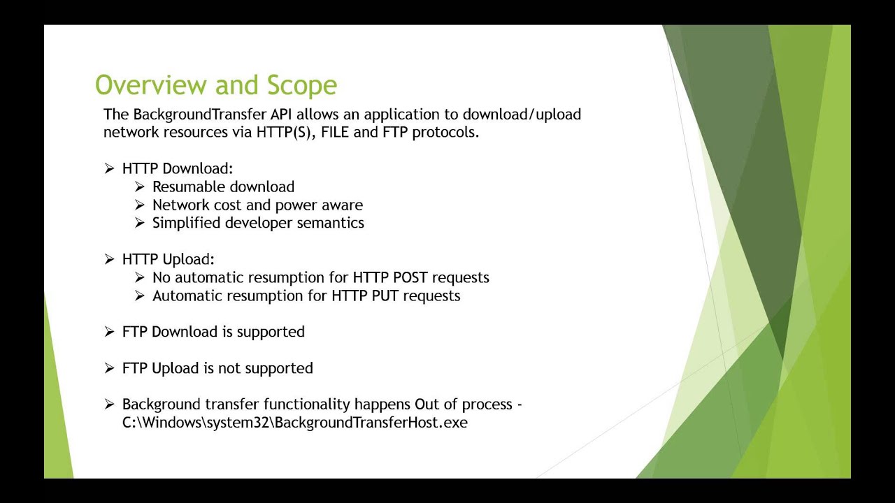 How to use and debug Background Transfer API issues