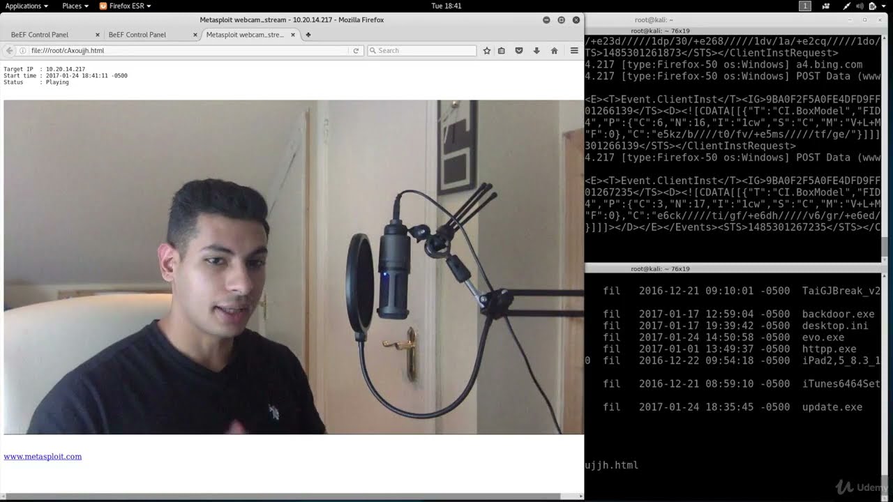 Teaser-Hacking a Windows 10 Computer  Accessing Their Webcam |ETHICAL HACKING|