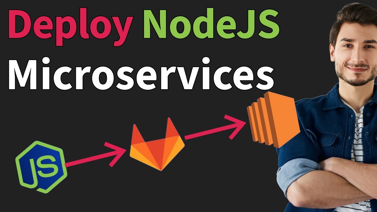 Microservices: Deploy Node JS Service to AWS EC2 Server using Gitlab CI Pipeline Part- 1 #30