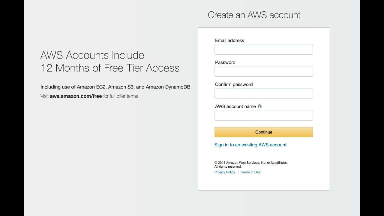 How to Create AWS Account Free in 5 Minutes – AWS Account Creation