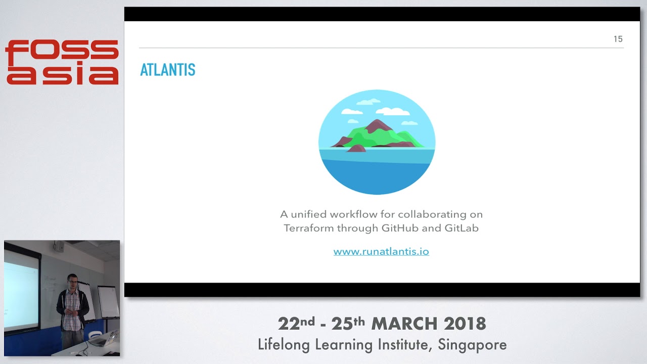 Gotchas using Terraform in a secure delivery pipeline – Anton Babenko – FOSSASIA 2018